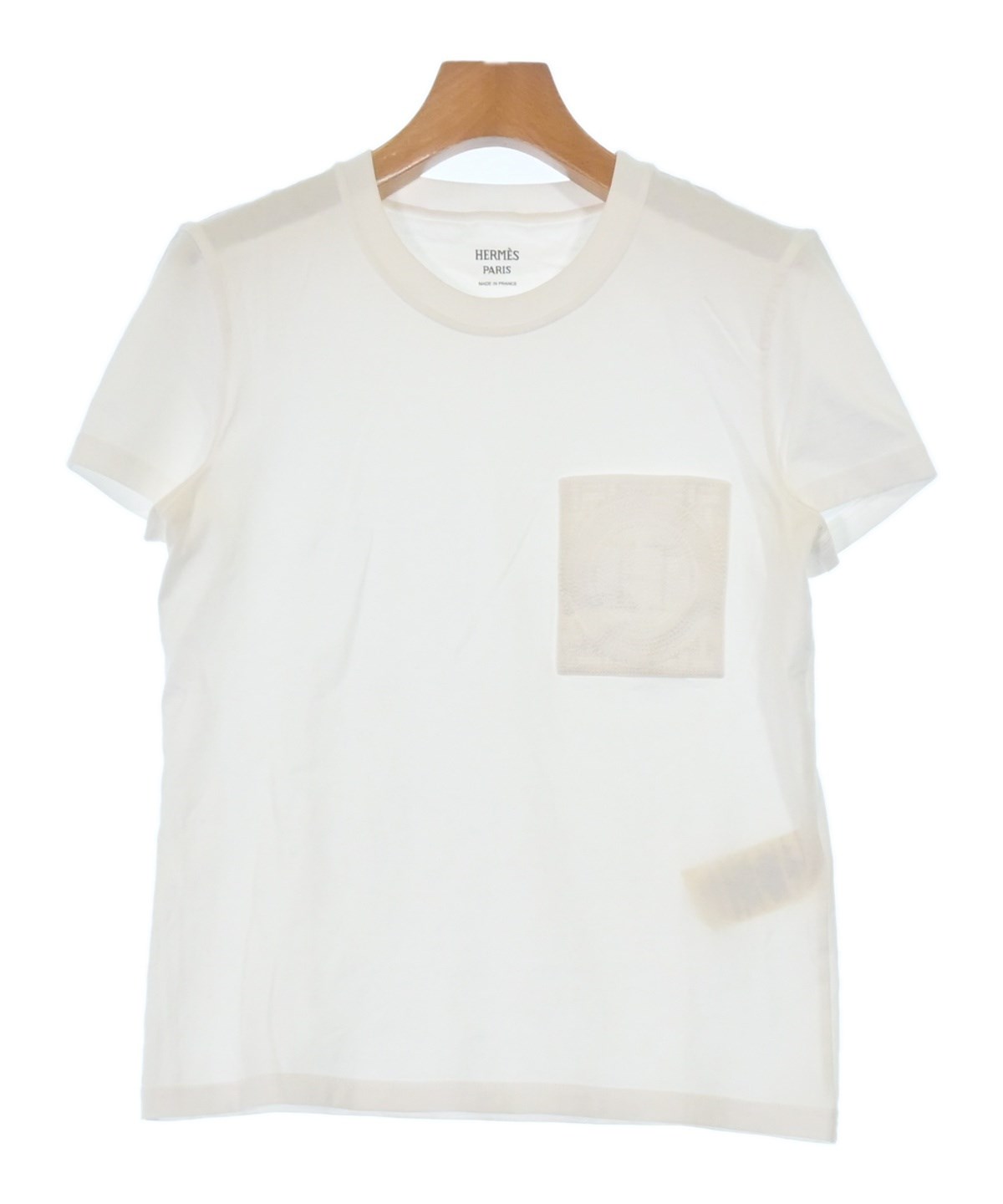 HERMES（エルメス）Tシャツ・カットソー 白 サイズ:34(M位) レディース