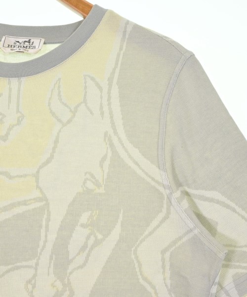 HERMES（エルメス）Tシャツ・カットソー グレー サイズ:S メンズ/2200675287012