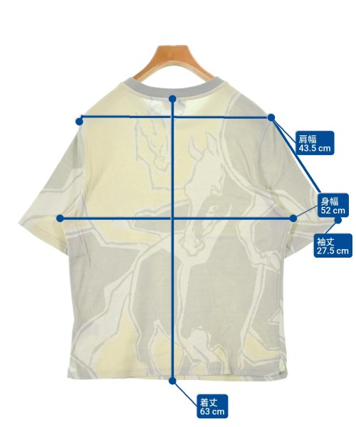 HERMES（エルメス）Tシャツ・カットソー グレー サイズ:S メンズ/2200675287012