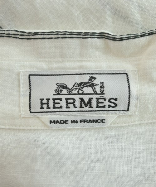 HERMES（エルメス）カジュアルシャツ 白 サイズ:39(M位) メンズ/2200675287043