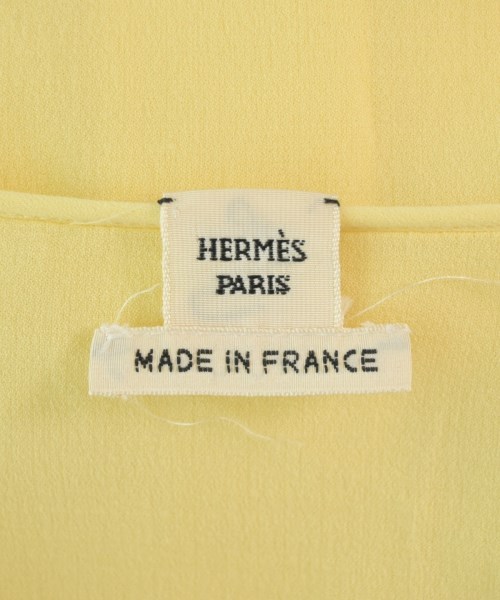 HERMES（エルメス）ブラウス 黄 サイズ:42(M位) レディース/2200675287050