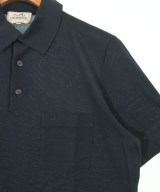 HERMES（エルメス）ポロシャツ 黒 サイズ:L メンズ/2200675287067