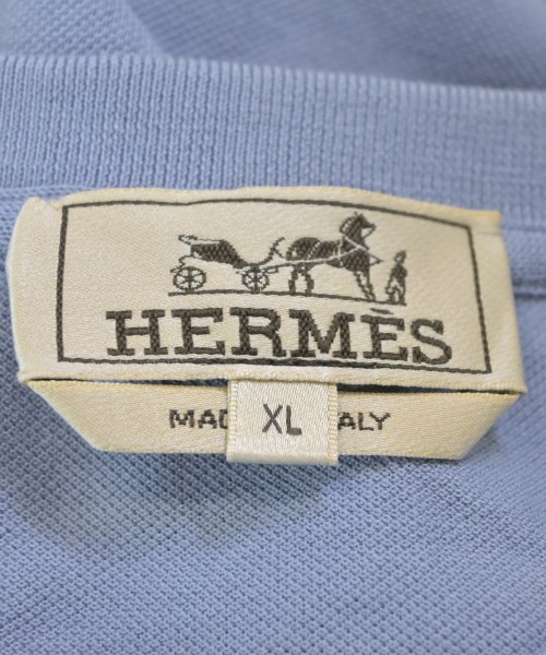 HERMES（エルメス）Tシャツ・カットソー 青 サイズ:XL メンズ/2200675287081