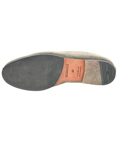 HERMES（エルメス）ビジネス・ドレスシューズ グレー サイズ:EU40(25cm位) メンズ/2200675391078