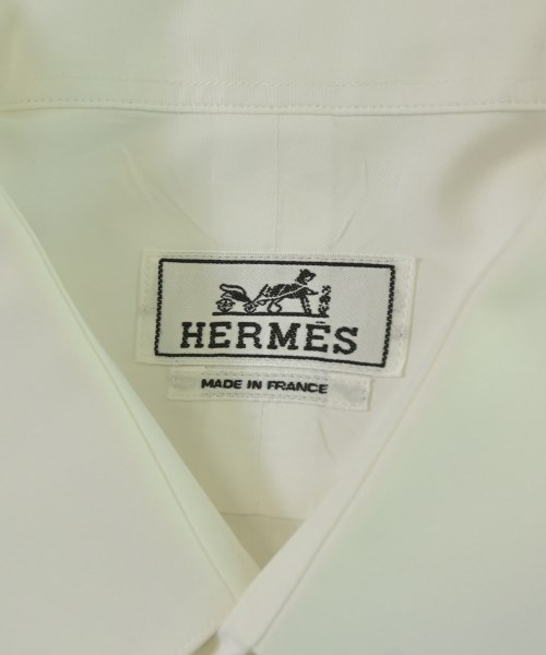 HERMES（エルメス）ドレスシャツ 白 サイズ:43(XXXL位) メンズ/2200675424035
