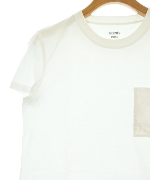 HERMES（エルメス）Tシャツ・カットソー 白 サイズ:38(S位) レディース/2200675472135