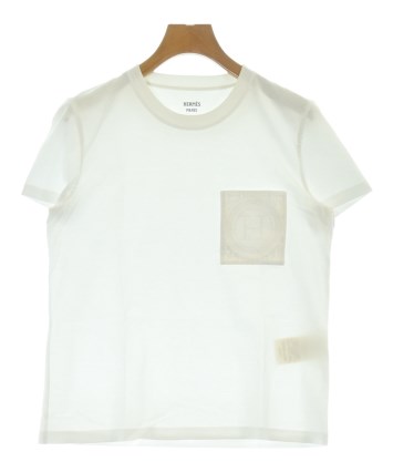 HERMES（エルメス）Tシャツ・カットソー 白 サイズ:38(S位) レディース