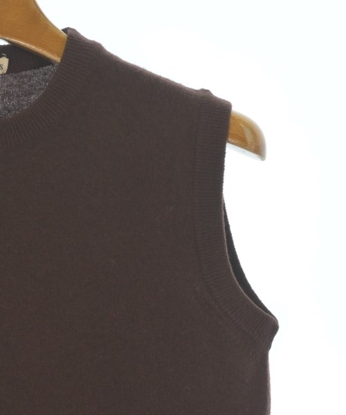 HERMES（エルメス）ニット・セーター 茶 サイズ:SM レディース/2200668074094