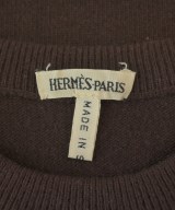 HERMES（エルメス）ニット・セーター 茶 サイズ:SM レディース/2200668074094