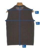 HERMES（エルメス）ニット・セーター 茶 サイズ:SM レディース/2200668074094