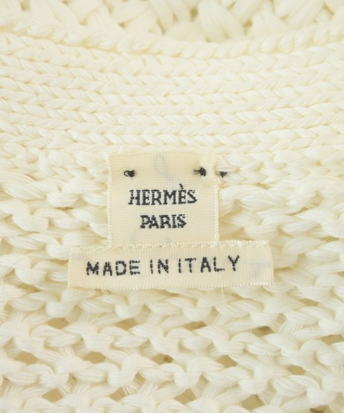 HERMES（エルメス）カーディガン 白 サイズ:36(XS位) レディース/2200668074100
