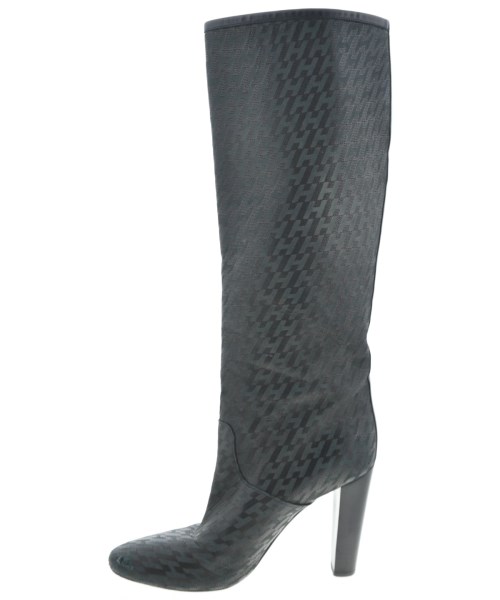 HERMES（エルメス）ブーツ 黒 サイズ:EU37 1/2(24cm位) レディース/2200668074360