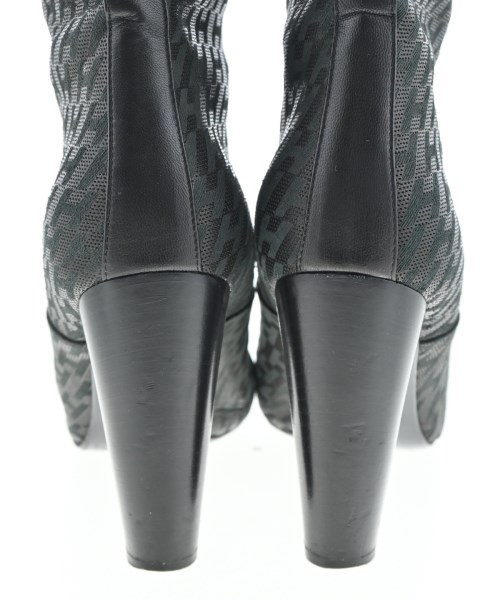 HERMES（エルメス）ブーツ 黒 サイズ:EU37 1/2(24cm位) レディース/2200668074360