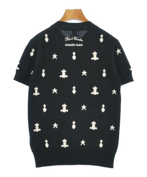 HERMES（エルメス）ニット・セーター 黒 サイズ:34(XXS位) レディース/2200669667073
