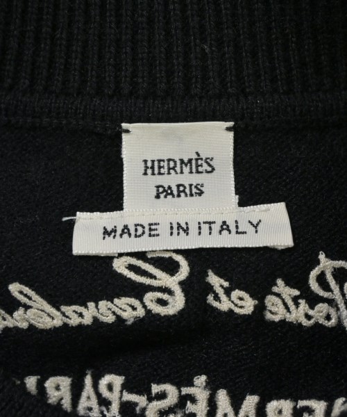 HERMES（エルメス）ニット・セーター 黒 サイズ:34(XXS位) レディース/2200669667073