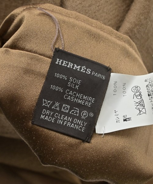 HERMES（エルメス）ストール ベージュ サイズ:- レディース/2200669667172