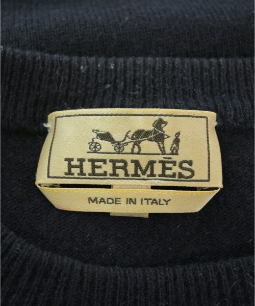 HERMES（エルメス）ニット・セーター 紺 サイズ:S メンズ/2200670155286