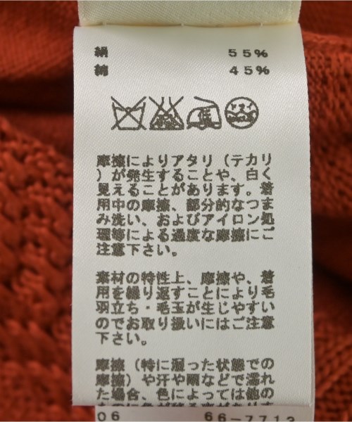 HERMES（エルメス）ワンピース オレンジ サイズ:36(XS位) レディース/2200676576016