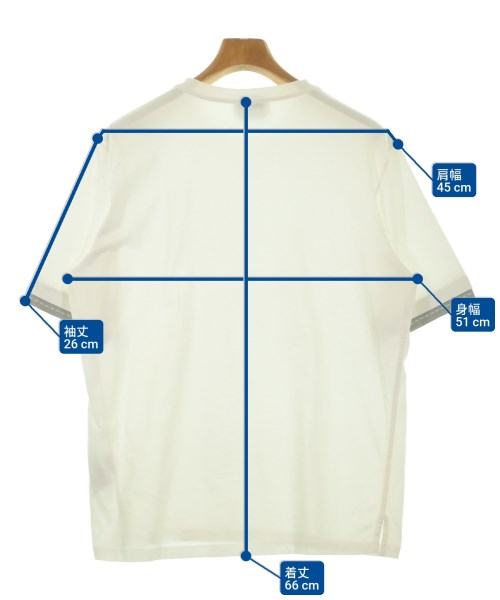 HERMES（エルメス）Tシャツ・カットソー 白 サイズ:S メンズ/2200676576023