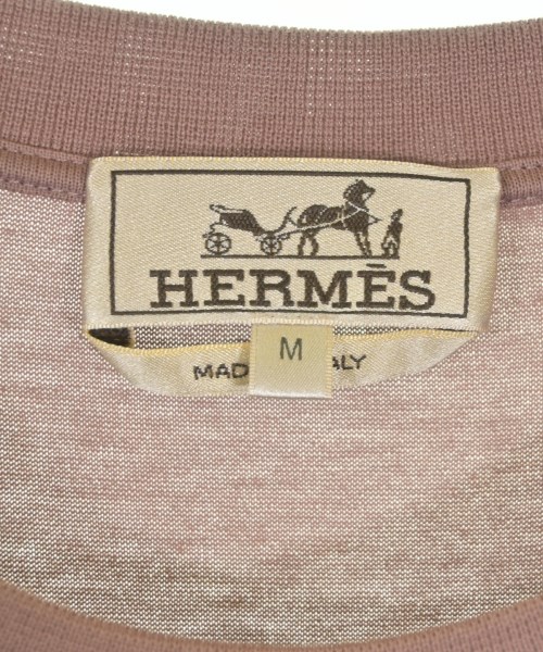 HERMES（エルメス）Tシャツ・カットソー ピンク サイズ:M メンズ/2200676576030
