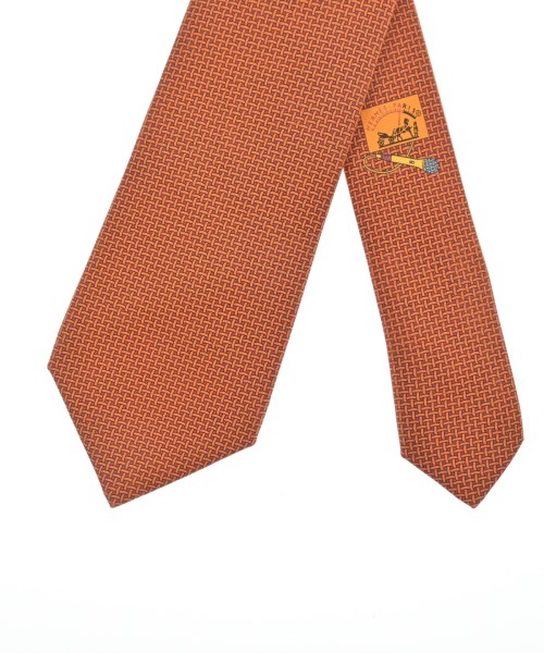 HERMES（エルメス）ネクタイ オレンジ サイズ:- メンズ/2200676429015