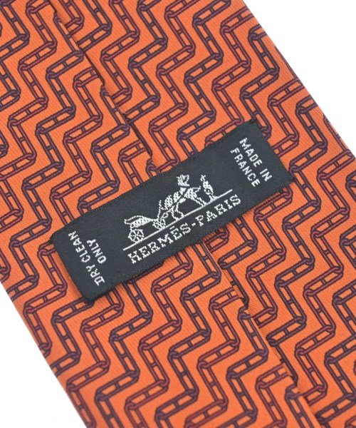 HERMES（エルメス）ネクタイ オレンジ サイズ:- メンズ/2200676429022
