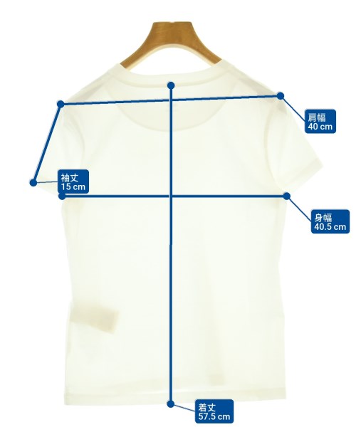 HERMES（エルメス）Tシャツ・カットソー 白 サイズ:34(XXS位) レディース/2200677786025