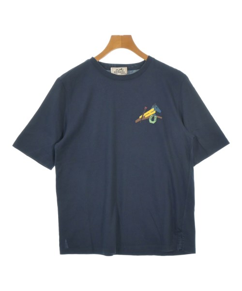 HERMES(エルメス)Tシャツ・カットソー 紺 サイズ:XS/2200677786049