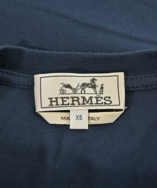 HERMES（エルメス）Tシャツ・カットソー 紺 サイズ:XS メンズ/2200677786049