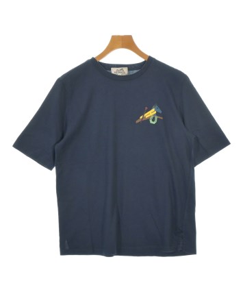 HERMES（エルメス）Tシャツ・カットソー 紺 サイズ:XS メンズ