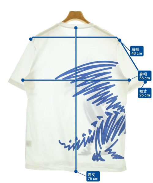 HERMES（エルメス）Tシャツ・カットソー 白 サイズ:-(L位) メンズ/2200674908130