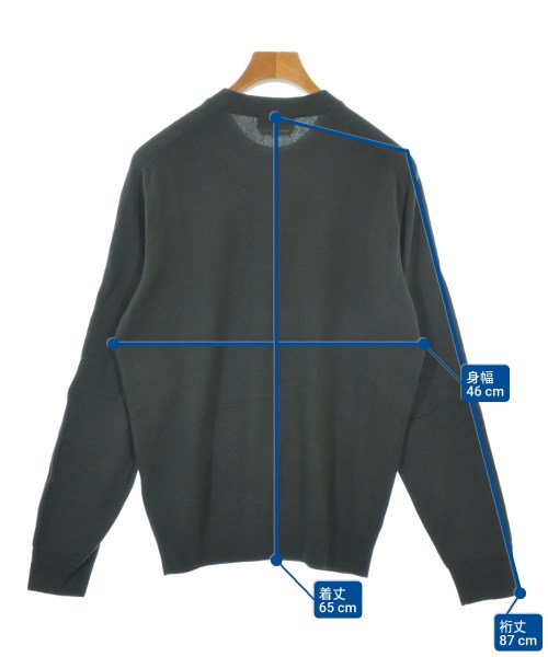 HERMES（エルメス）ニット・セーター 緑 サイズ:S メンズ/2200677031033