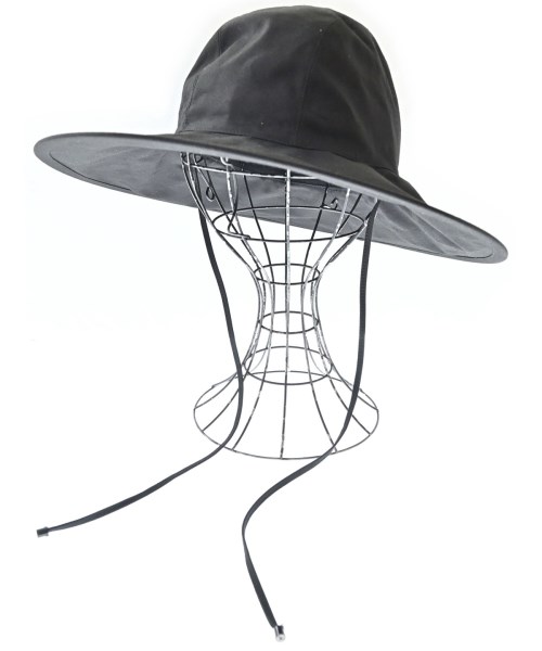 HERMES(エルメス)ハット 黒 サイズ:57/2200678226247