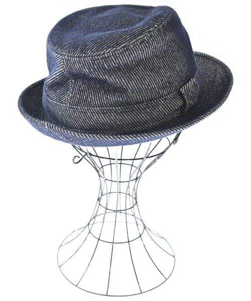 HERMES（エルメス）ハット 紺 サイズ:59 レディース/2200678226278
