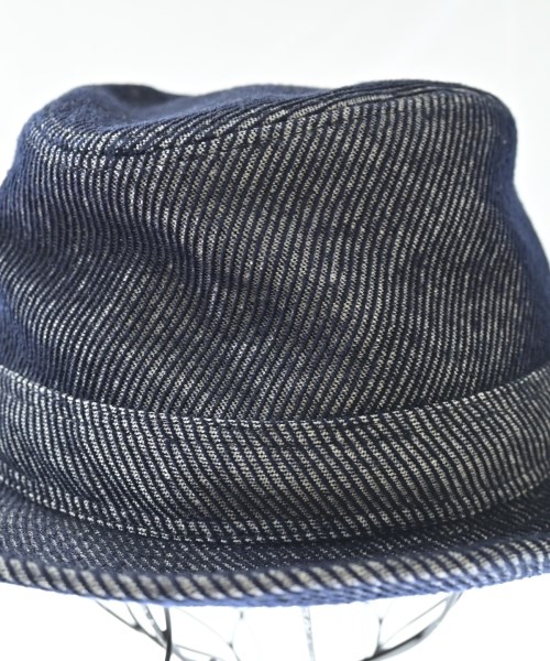 HERMES（エルメス）ハット 紺 サイズ:59 レディース/2200678226278