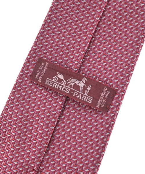HERMES（エルメス）ネクタイ 赤 サイズ:- メンズ/2200678545140