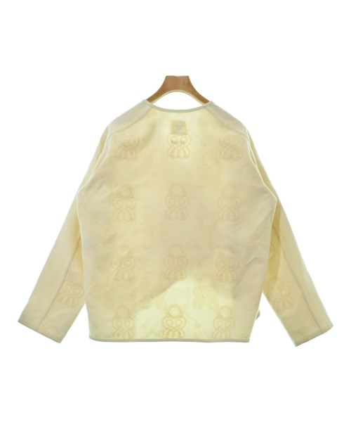 HERMES（エルメス）ノーカラージャケット 白 サイズ:36(XS位) レディース/2200678577011