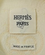 HERMES（エルメス）ノーカラージャケット 白 サイズ:36(XS位) レディース/2200678577011