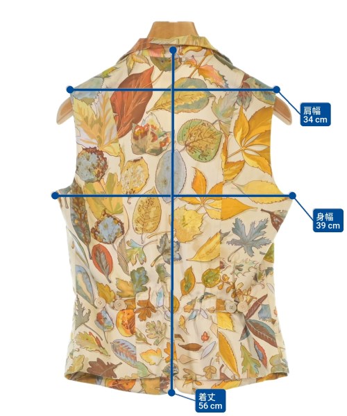 HERMES（エルメス）ベスト 白 サイズ:36(XS位) レディース/2200678796023