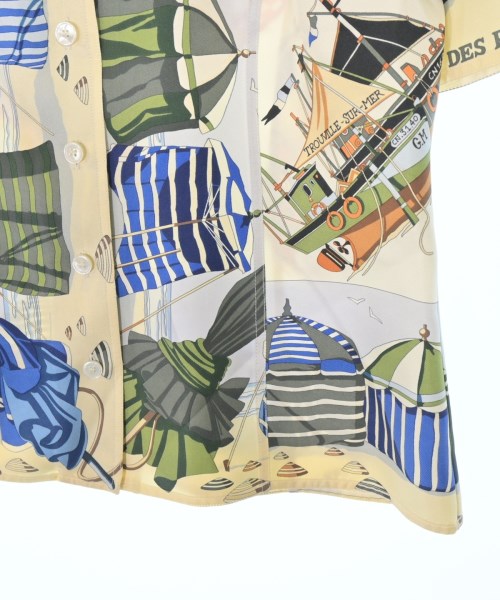 HERMES（エルメス）カジュアルシャツ ベージュ サイズ:38(S位) レディース/2200679065043