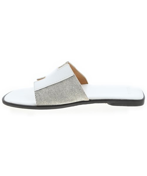 HERMES（エルメス）サンダル 白 サイズ:EU38(24.5cm位) レディース/2200679079019