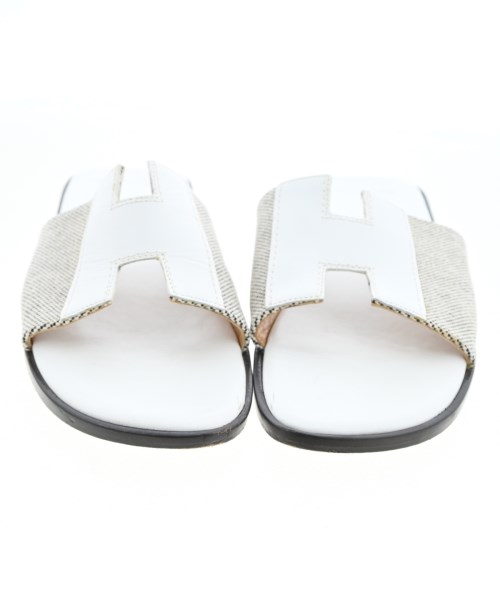 HERMES（エルメス）サンダル 白 サイズ:EU38(24.5cm位) レディース/2200679079019