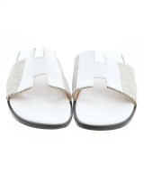 HERMES（エルメス）サンダル 白 サイズ:EU38(24.5cm位) レディース/2200679079019