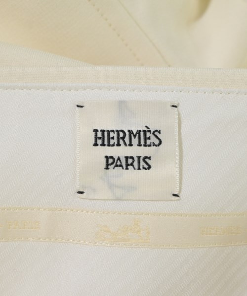 HERMES（エルメス）ロング・マキシ丈スカート 白 サイズ:40(M位) レディース/2200678425213