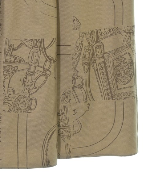 HERMES（エルメス）ロング・マキシ丈スカート ベージュ サイズ:40(M位) レディース/2200678425237