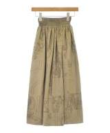 HERMES（エルメス）ロング・マキシ丈スカート ベージュ サイズ:40(M位) レディース/2200678425237