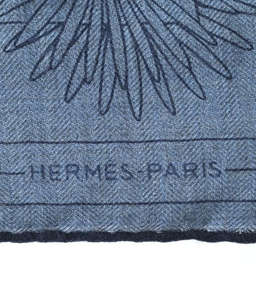HERMES（エルメス）ストール 青 サイズ:- レディース/2200678996331