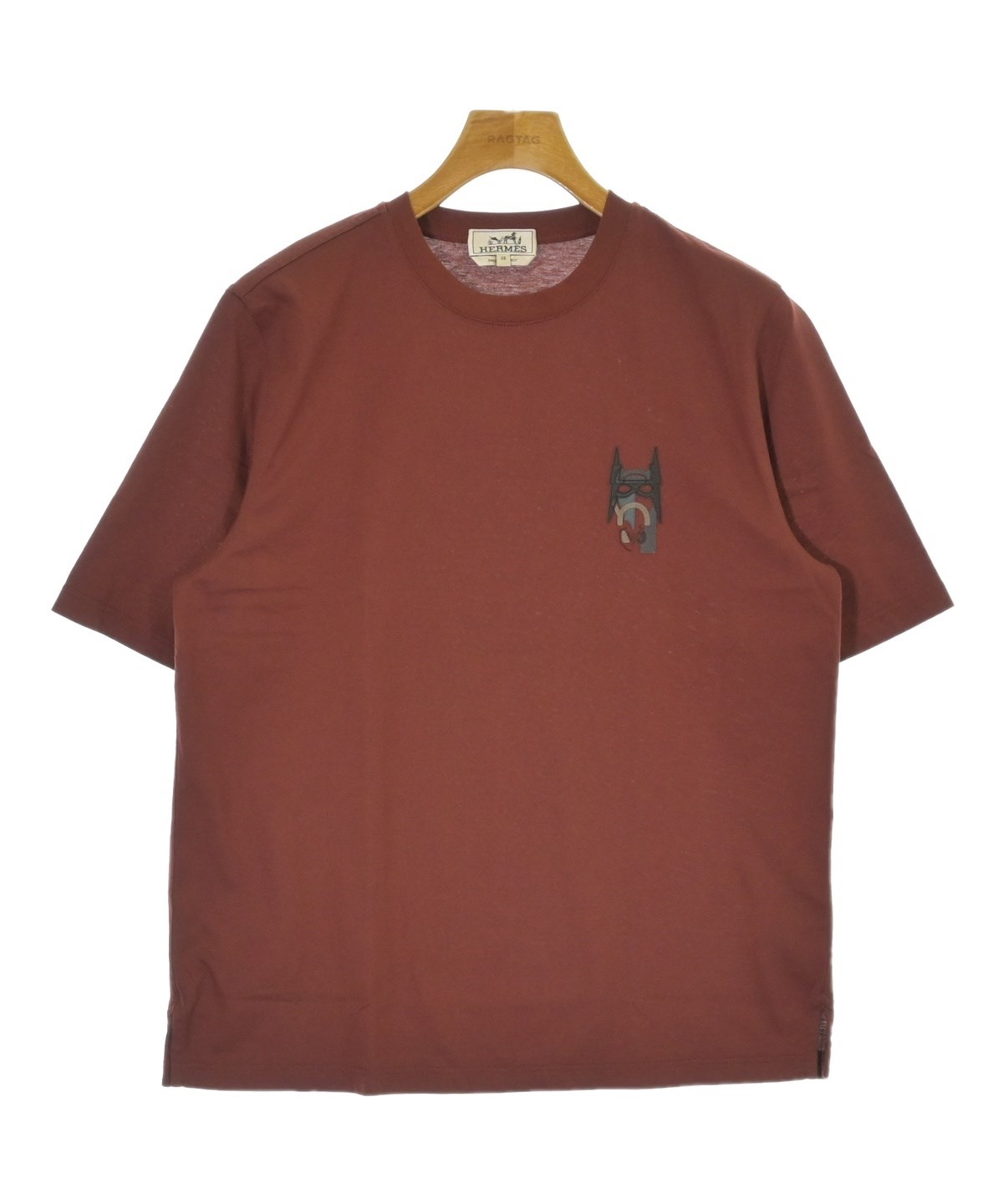 HERMES（エルメス）Tシャツ・カットソー 赤 サイズ:XS メンズ