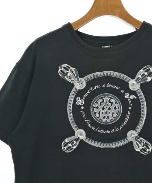 HERMES（エルメス）Tシャツ・カットソー 黒 サイズ:40(M位) レディース/2200679977025