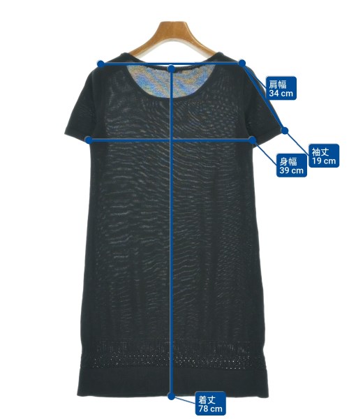 HERMES（エルメス）ワンピース 紺 サイズ:34(XS位) レディース/2200679977056